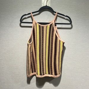 Madewell striped sweater tank